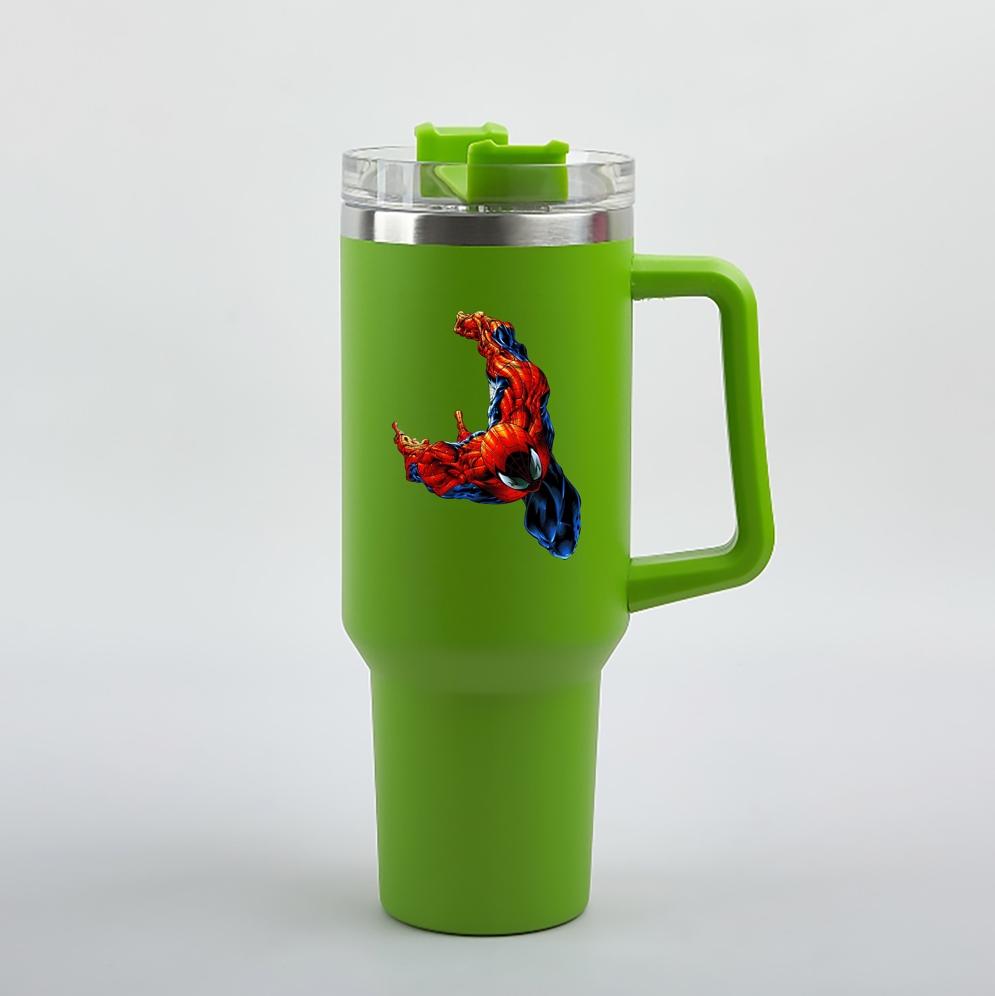 （画像用） Spider Man スパイダーマン 1200mL車用タンブラー（カラープリント）